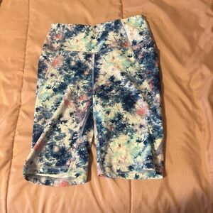 Spandex Galaxy Shorts Sz XS